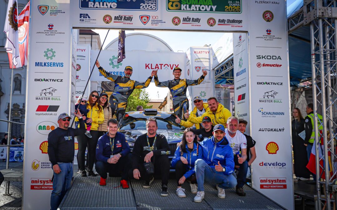 Premiérové vítězství na RZ a páté místo v cíli Rallye Šumava Klatovy v podání Jána Kundláka