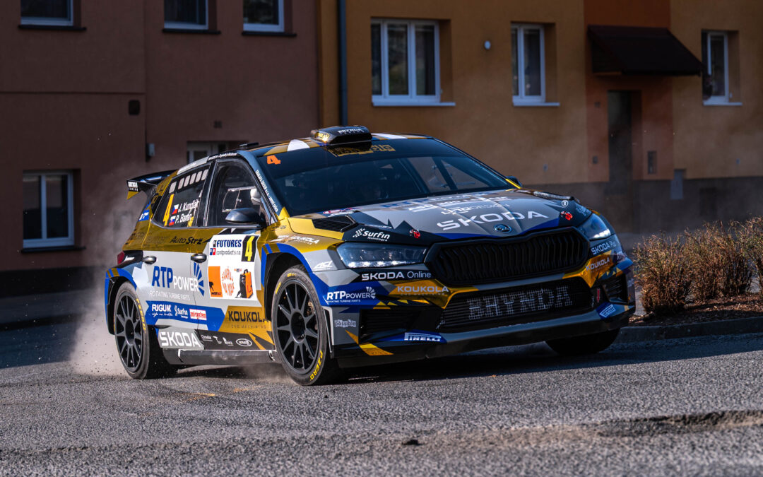 Ján Kundlák dojel na Rally Morava na čtvrtém místě